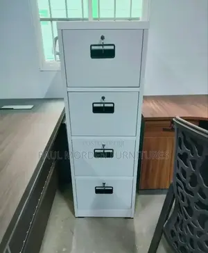 Steel Filing Cabinet With Four Drawers
