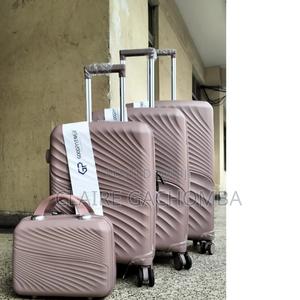 4 in 1 Unbreakble Laxurious Rubber Suitcase Briefcase - thumbnail 2