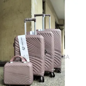 4 in 1 Unbreakble Laxurious Rubber Suitcase Briefcase