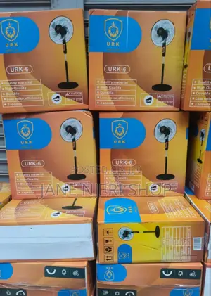 Remote Controlled Url 16"Standing Quiet Fan