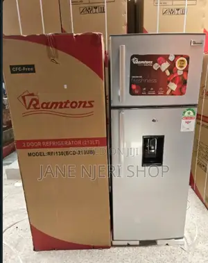 Rampton RF/ 130-213l 2 Door Direct Cool Fridge+ Dispenser