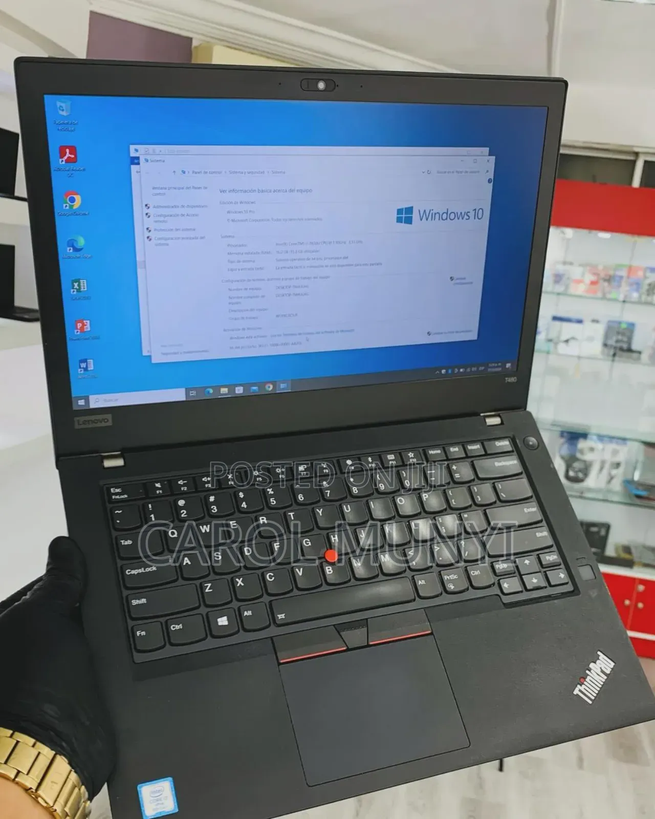 New Laptop Lenovo ThinkPad T480 8GB Intel Core I5 SSD 256GB
