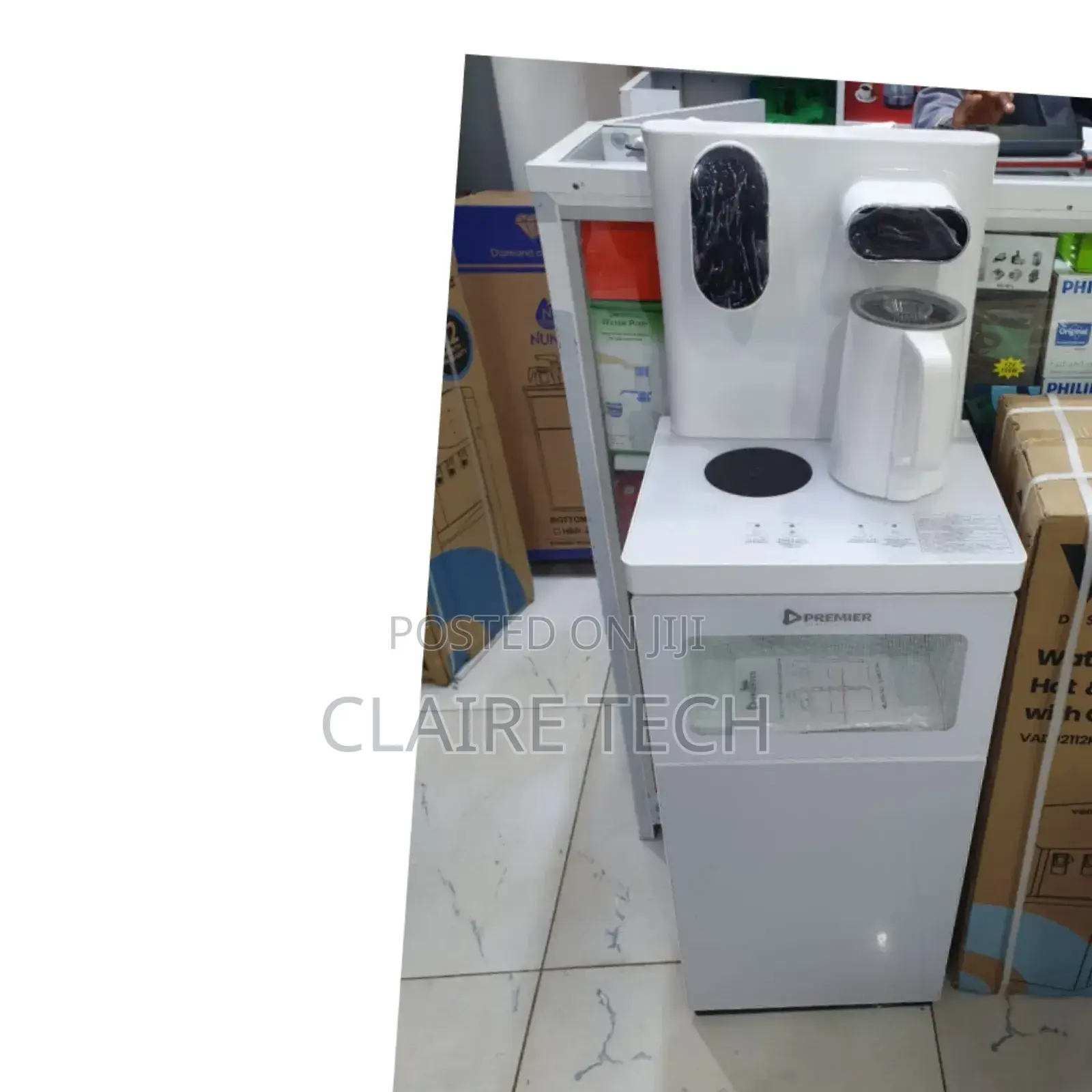 New Premier White Bottom Load Water Dispenser