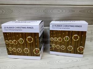 Christmas Ring Light- 10 Rubber Rings - thumbnail 2