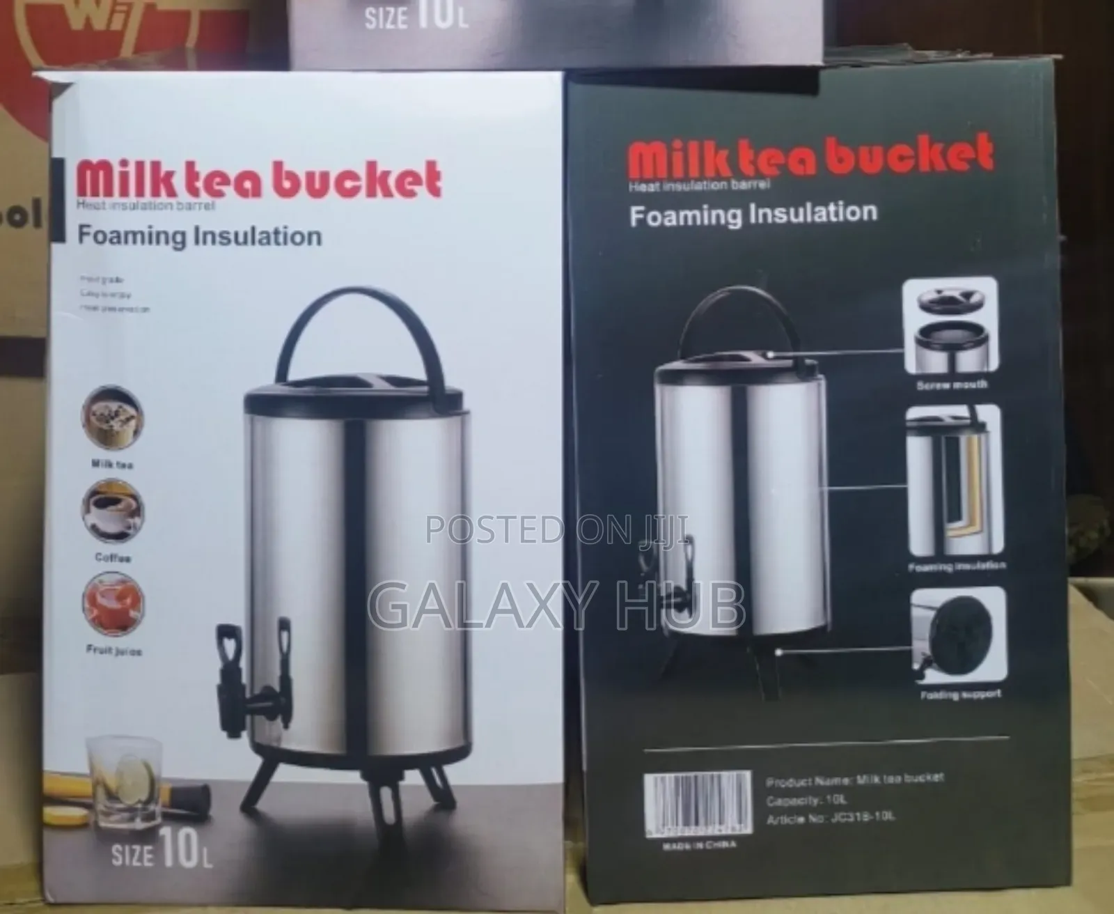 10litres Milk/Coffee/Tea Bucket Heat Insulation Barrel T-Urn