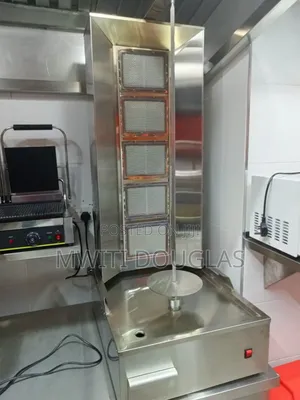 Pleasured Five Burners Modern Shawarma Machine