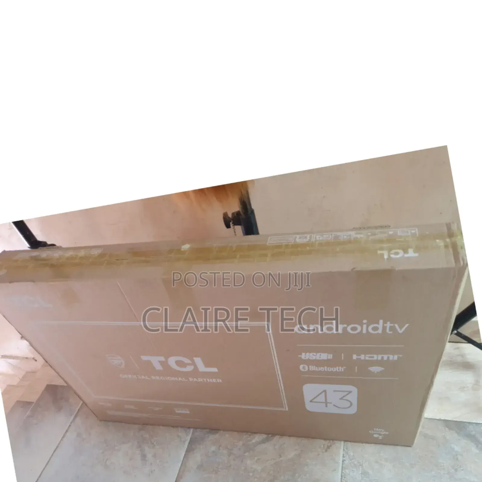 43 Inches Smart Android Flameless Tv Fhd(1080)