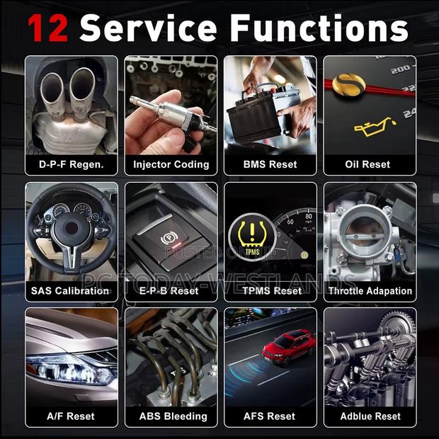 Launch X431 Crp129i V2.0 Obd2 Car Diagnostic Scanner Tool - thumbnail 10