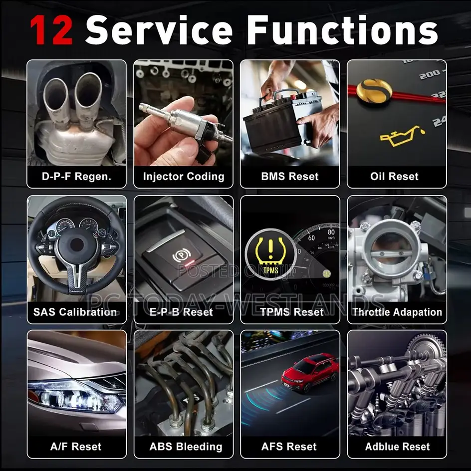 Launch X431 Crp129i V2.0 Obd2 Car Diagnostic Scanner Tool