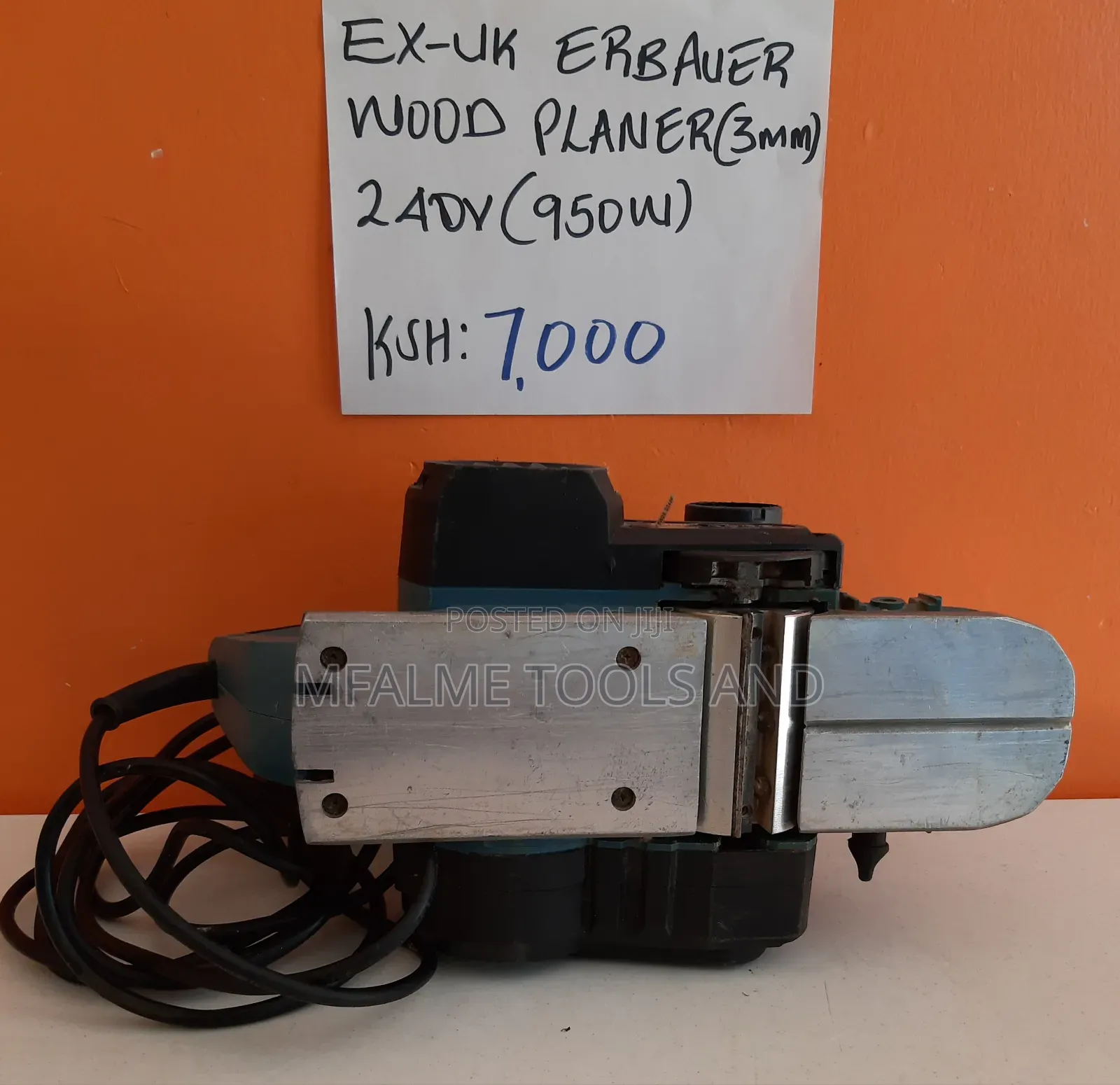 Wood Planer Erbauer, 950W 240v. EX-UK
