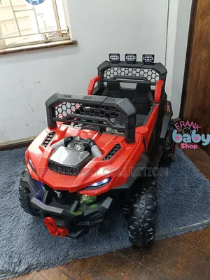 Rechargeable Remote Control Kids Jeep Electric Ride-on Car!
