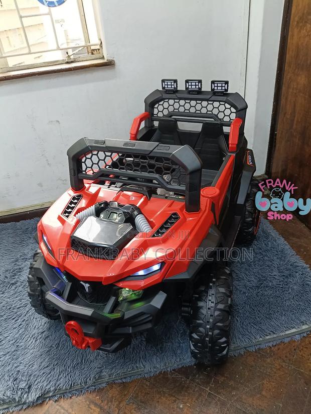 Rechargeable Remote Control Kids Jeep Electric Ride-on Car!