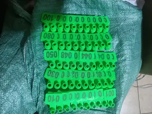 Cattle Ear Tags (Green) for Sheep/Goats/Cows