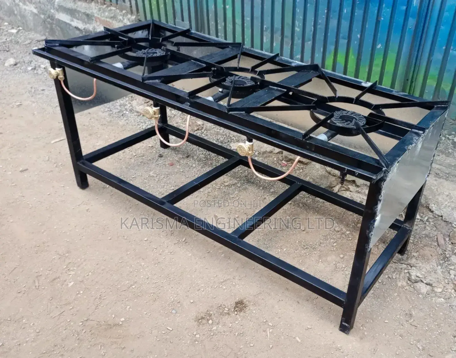 Improved Mild Steel 3 Burner