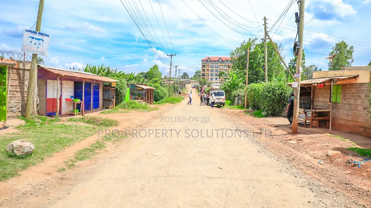 Prime 1/8 Acre Commercial Plot for Sale in Kikuyu, Kinoo