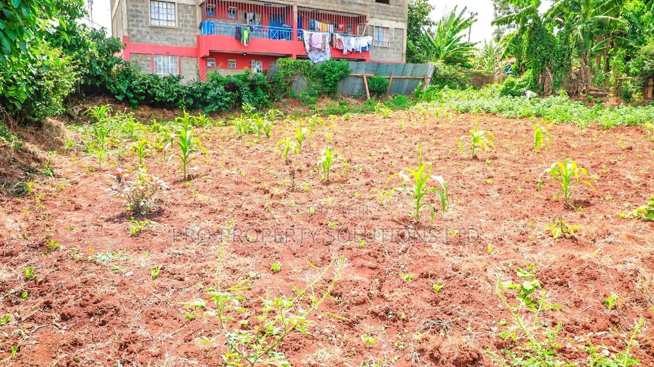 Prime 1/8 Acre Commercial Plot for Sale in Kikuyu, Kinoo