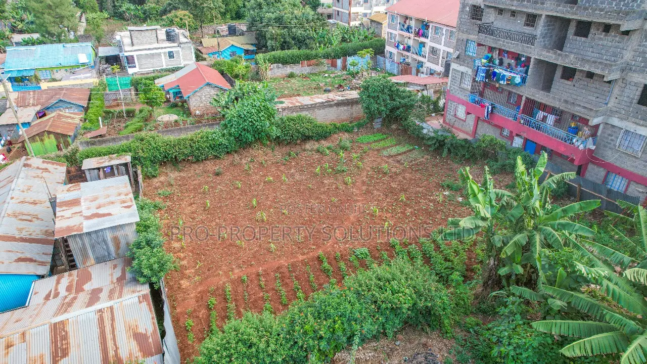 Prime 1/8 Acre Commercial Plot for Sale in Kikuyu, Kinoo