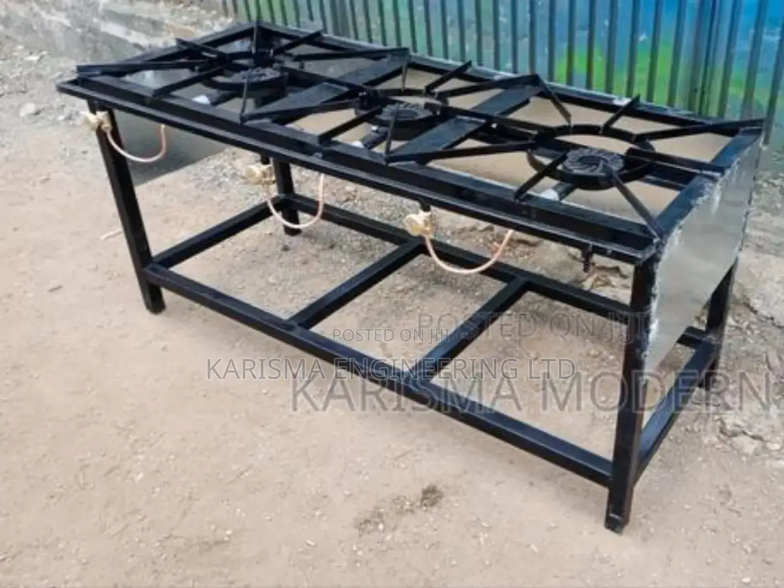 Improved Mild Steel 3 Burner