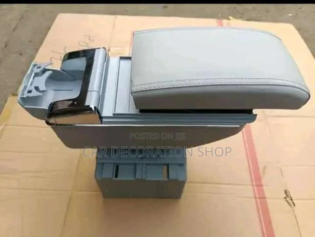 Grey Armrest Console Standard Size