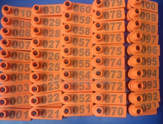 Labeled(1-100) Goat/Sheep Ear Tags - main view