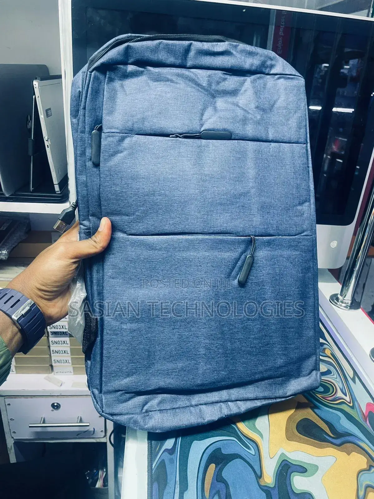 Black Back Bag