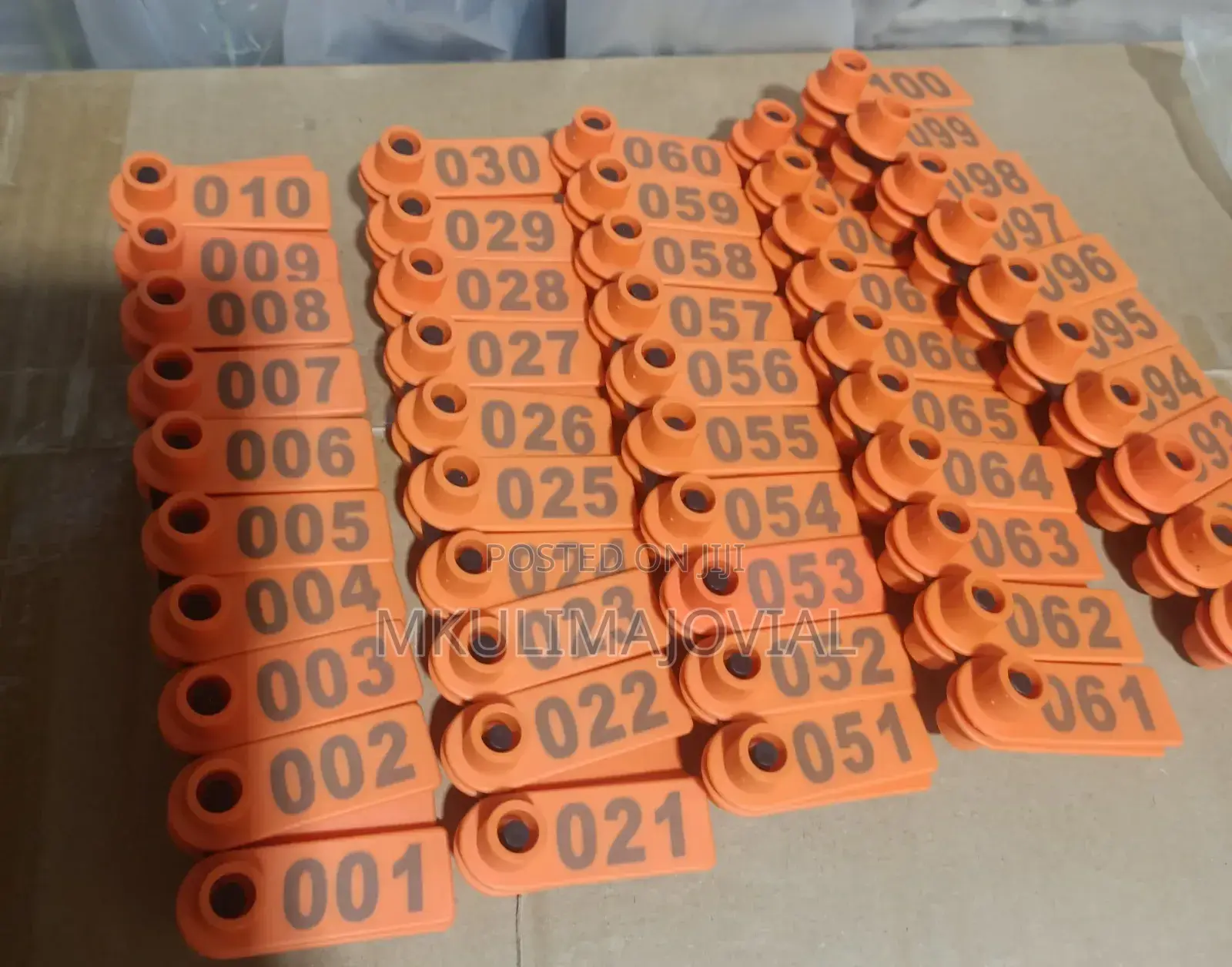 100pcs Sheep/Goat Ear Tags New