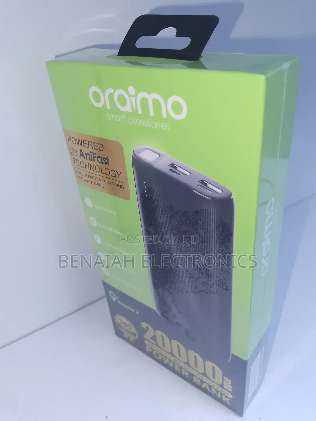 Slim Oraimo Power Bank 20000 Mah