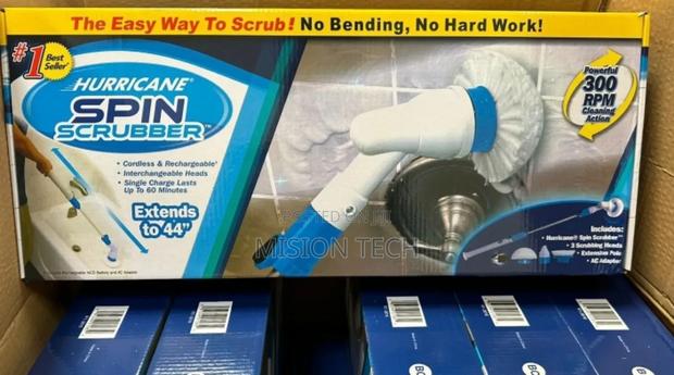 Electric Spin Scrubber Cordless Rechargeable **