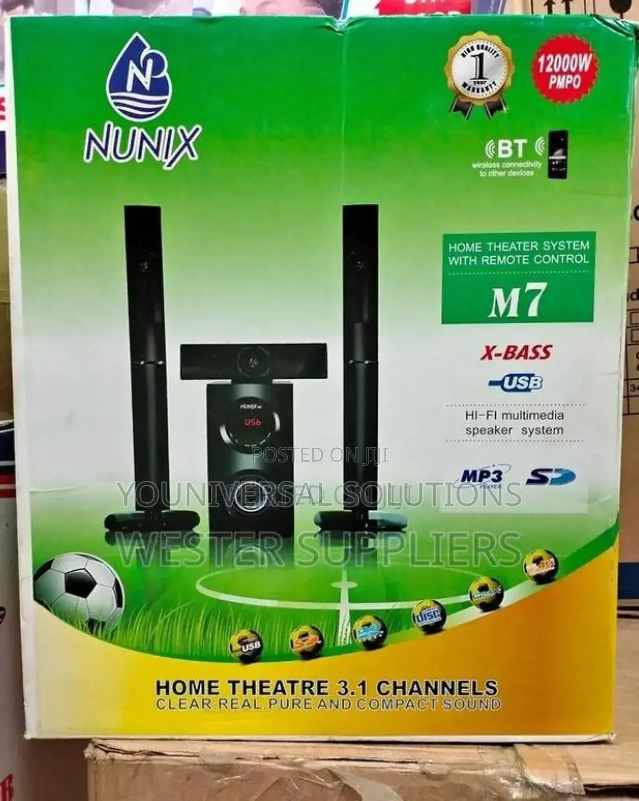 Nunix M7 3.1 Home Theater System