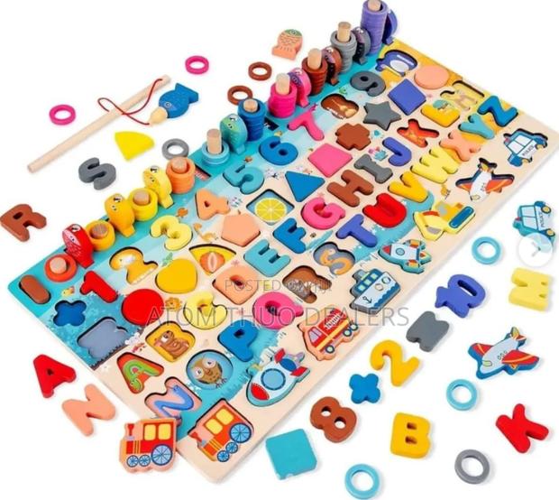 *7 in 1 Montessori Alphabet and Math - main view