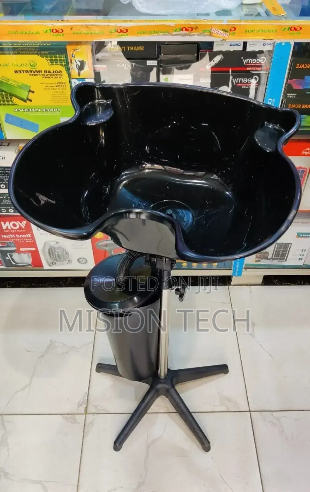 Fashion Salon Sink Adjustable, Basin With Stand for Hair.