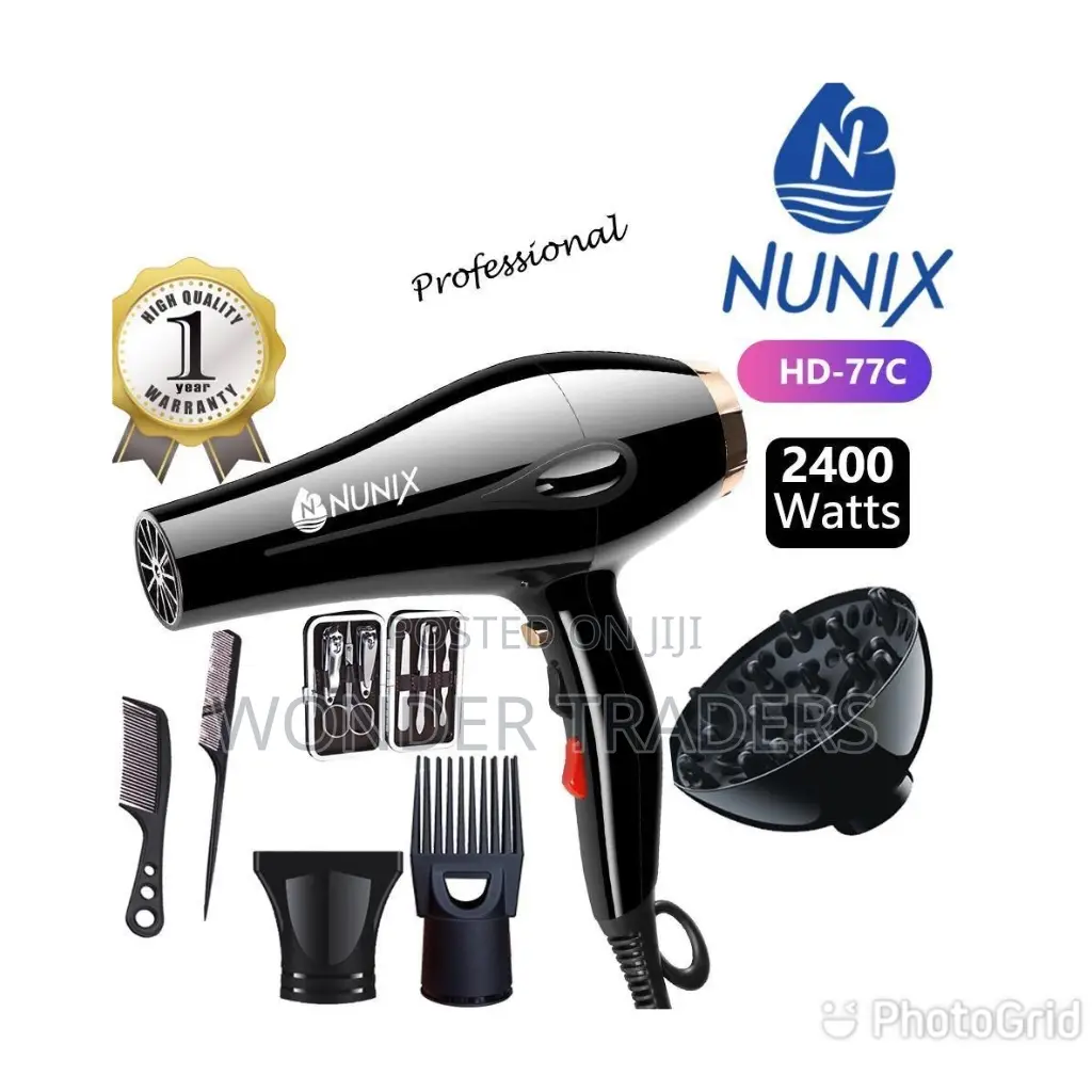 Nunnix Blowdry Professional ( With Accessories)