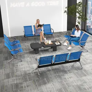 Benches:3-Seater Steel Hospital Reception Quest Bench