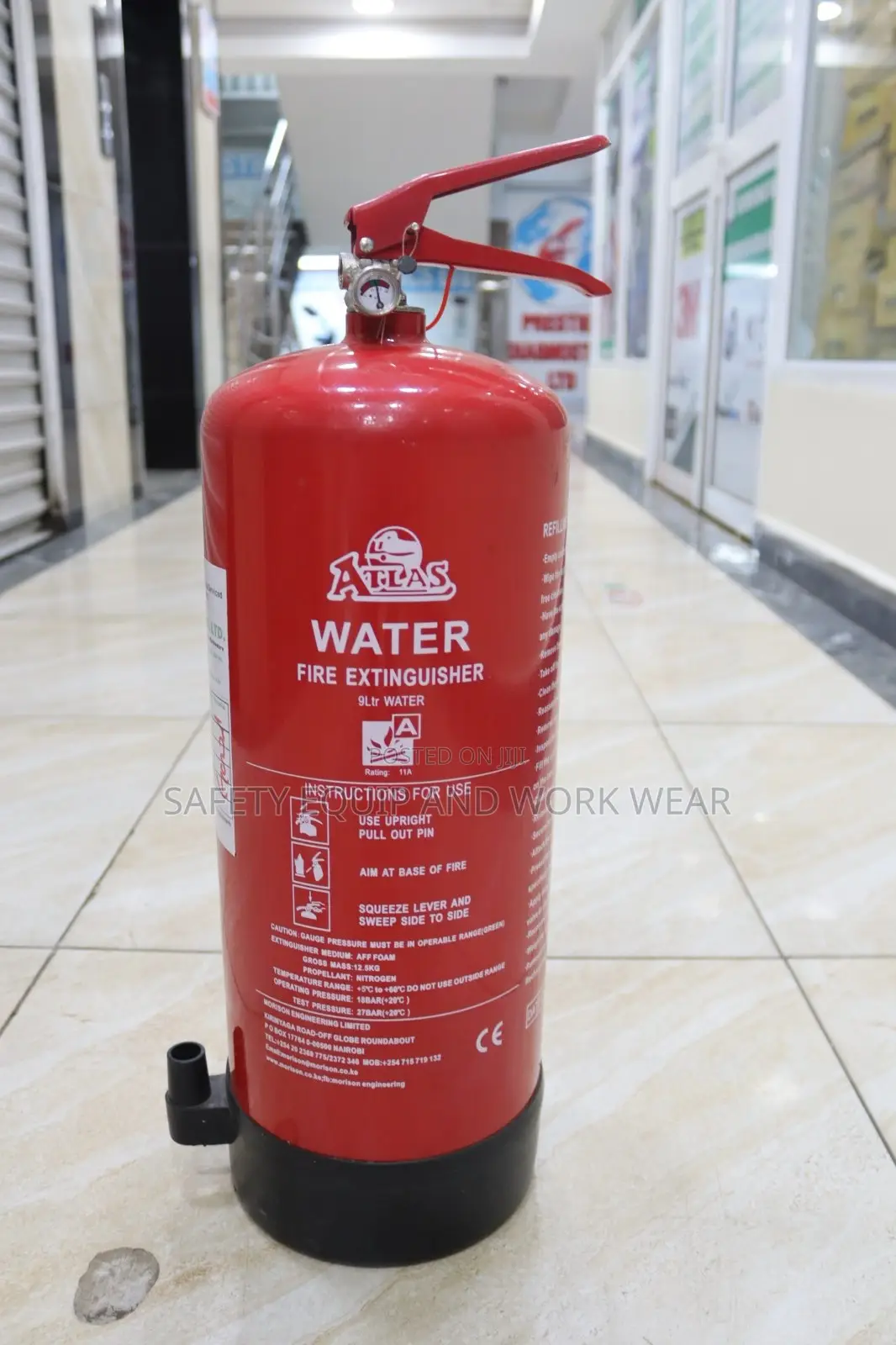 H2O Fire Extinguisher