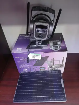 Solar Tripple Lens Linkage Camera