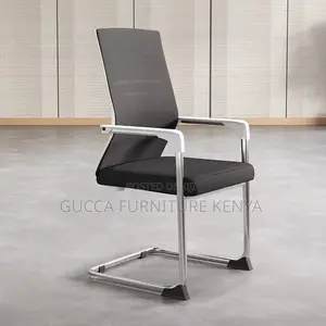 Office Chairs: Mesh Cantilever Visitors Office Bow Chair