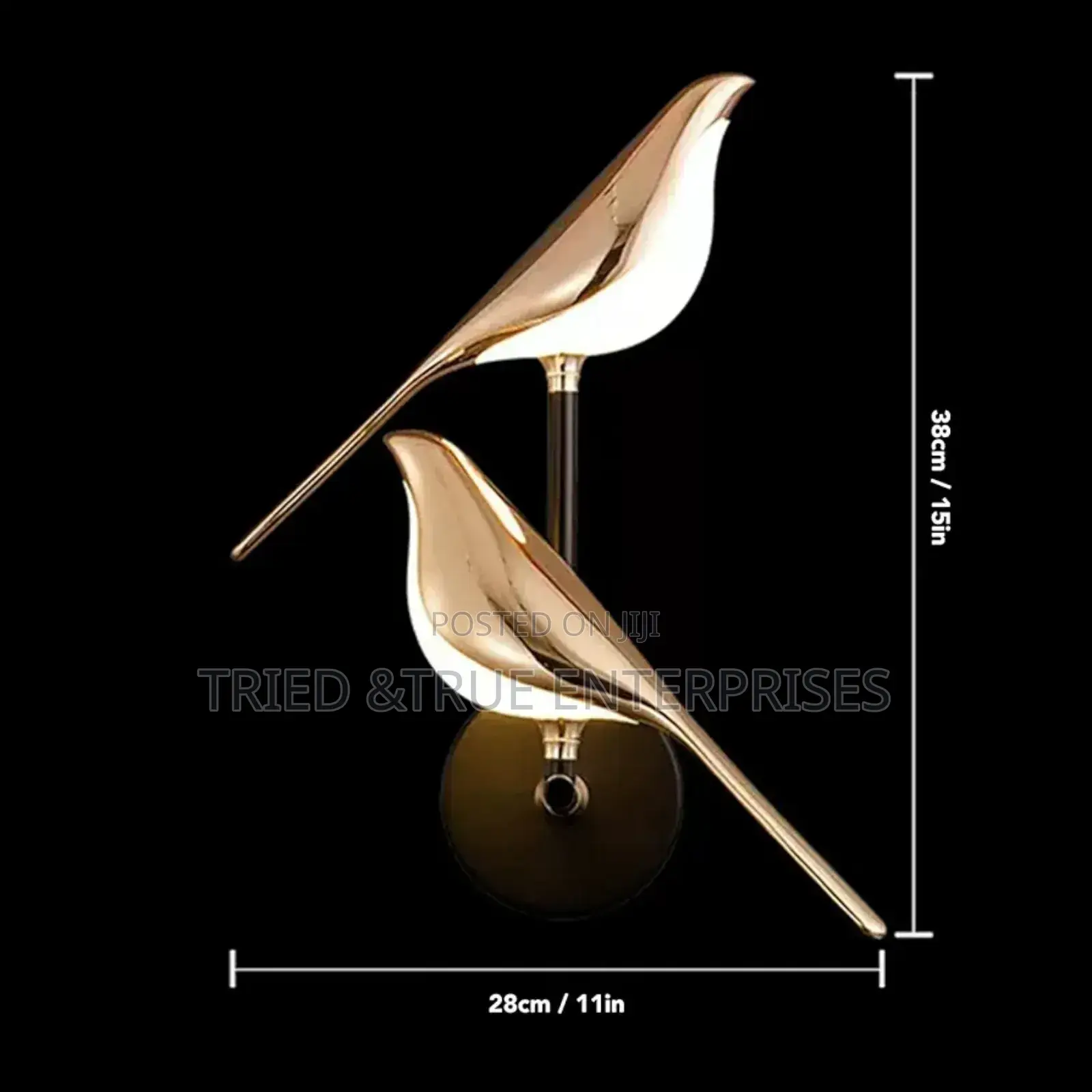 Cool Daylight LED Bird Design Wall Light Hbk9