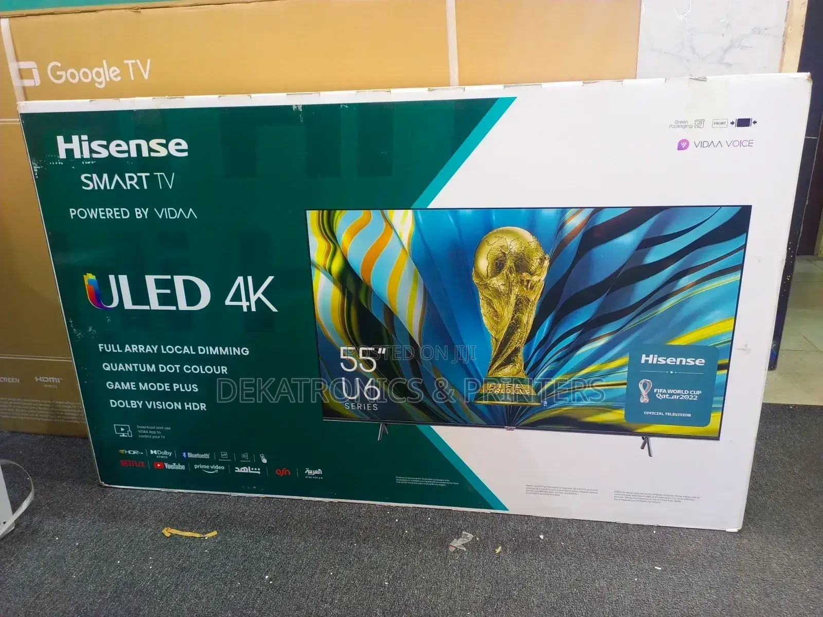 Hisense 55"Uled Mini-Led-120hz Processor(U6n Pro)