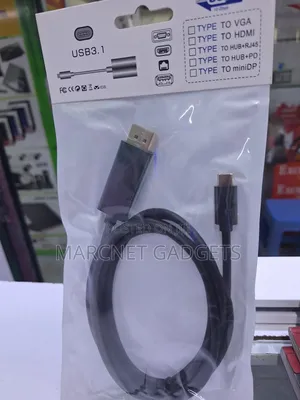 Strong High Speed Usb Type C to Display Port Cable 1.8M