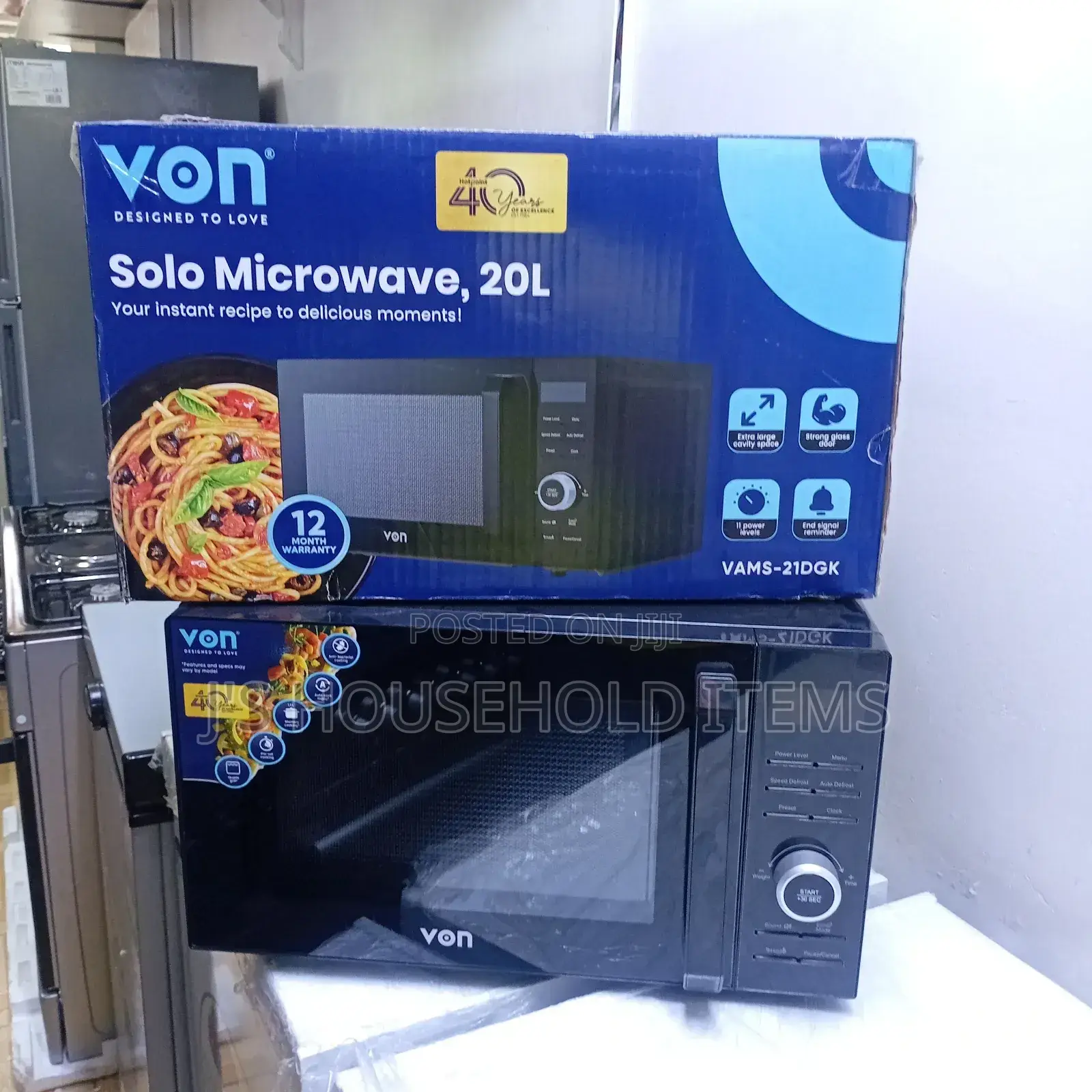 Von 20l Manual Microwave