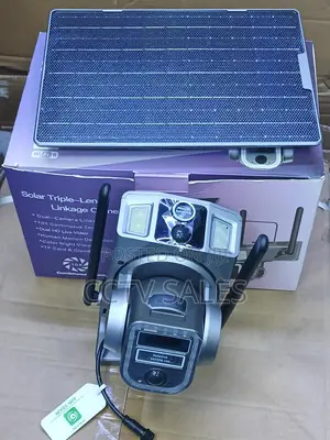 8mp Solar Wifi Triple Lens Zoom Continuous Wifi 4g Camera