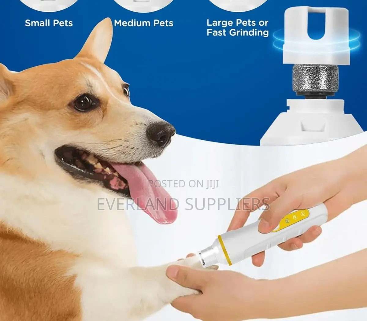 Dog Nail Grinder With Enhanced LED Light