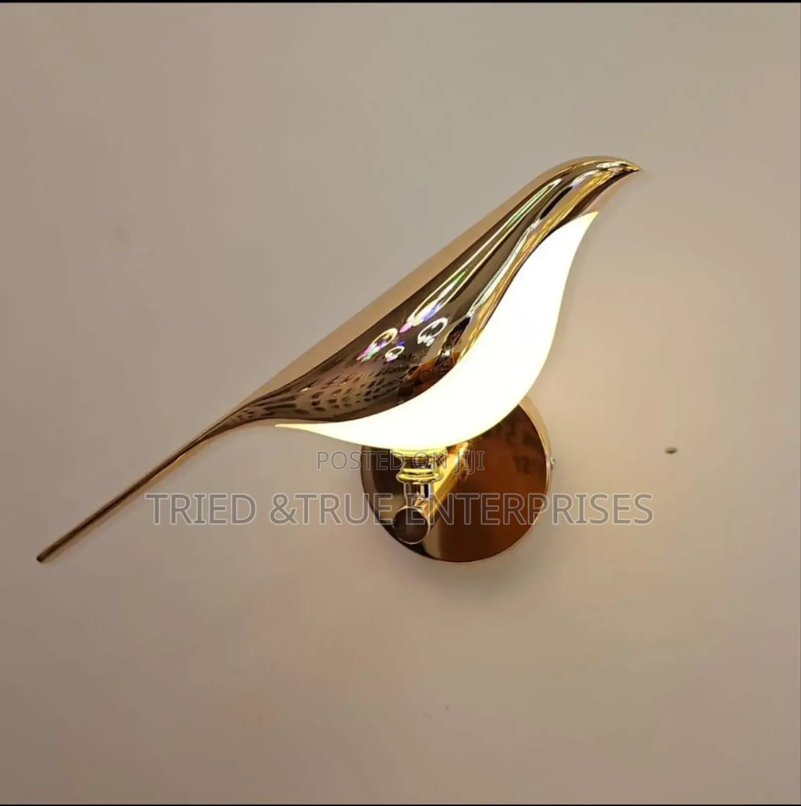 Bird Wall Sconce Light Warm White Light Mk8g