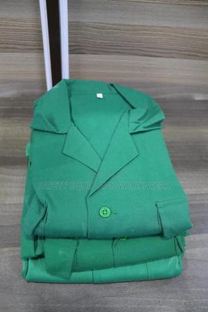 Dust Coat Quality Dark Green - main view