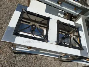 High Pressure 2 Burner. Stainless Steel.