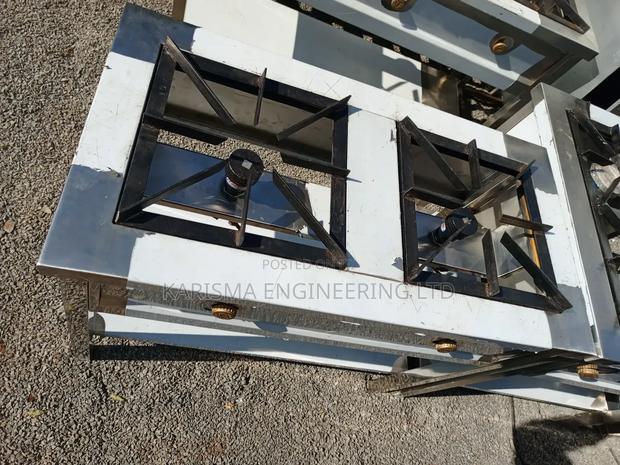 High Pressure 2 Burner. Stainless Steel. - thumbnail 3