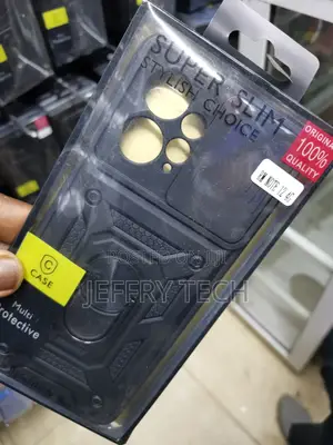 Hard Camshield Case for Redmi Note 12 4g With Ring -Black