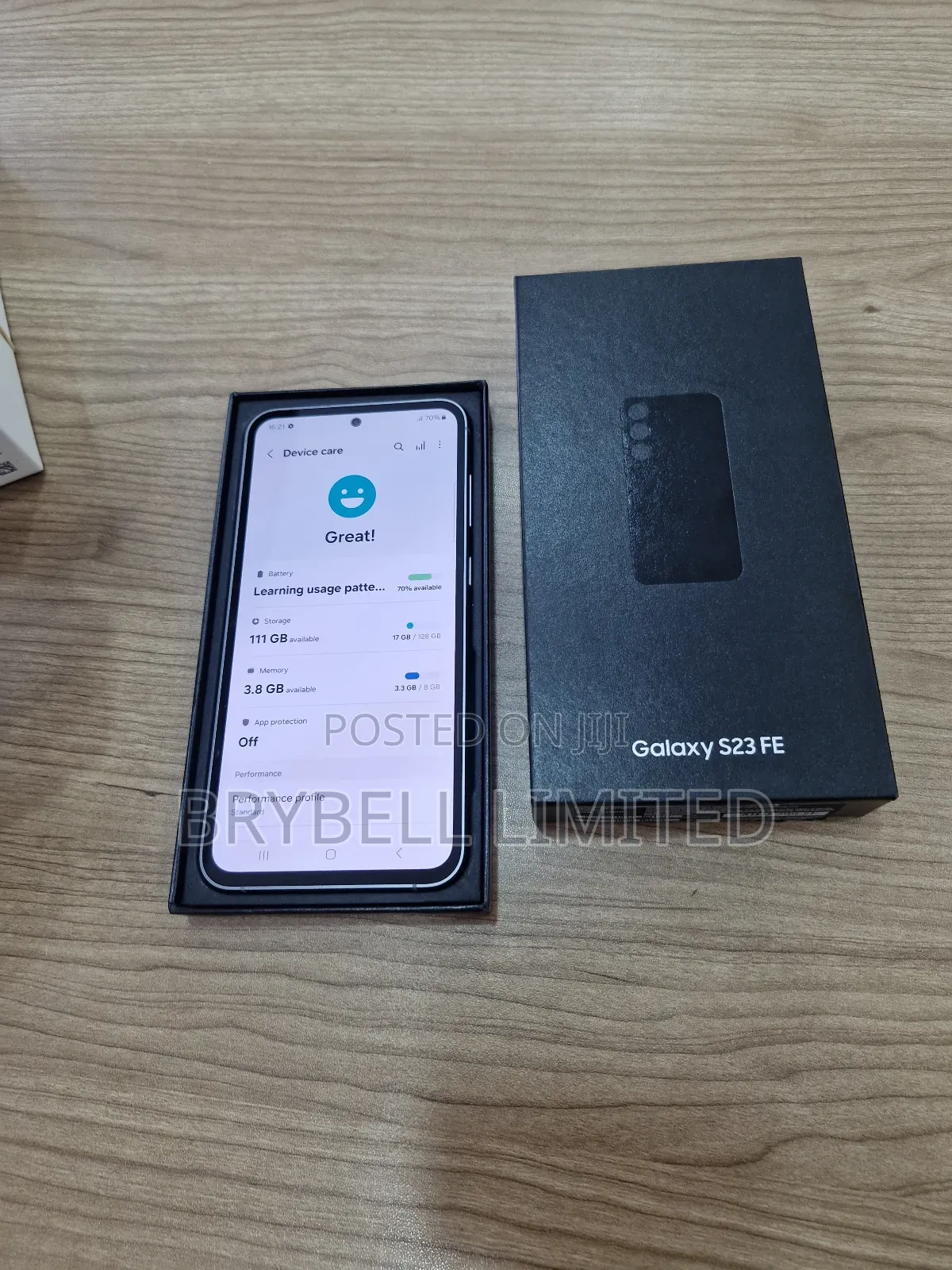 New Samsung Galaxy S23 FE 128 GB Black