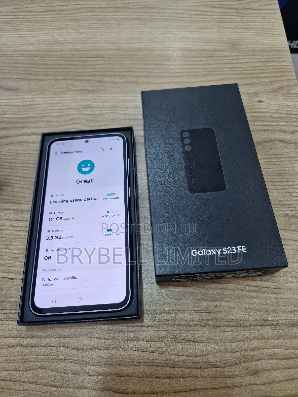 New Samsung Galaxy S23 FE 128 GB Black