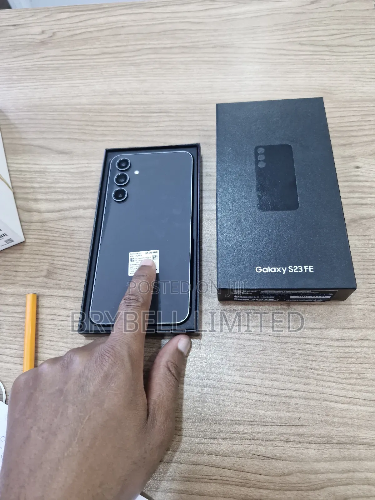 New Samsung Galaxy S23 FE 128 GB Black
